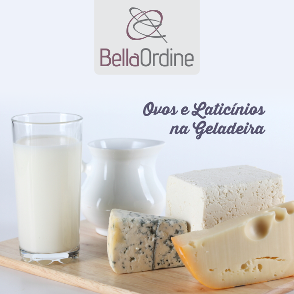 Ovos e Laticínios na Geladeira